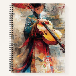 Melodie der Tradition: Die Harmonie von Kunst und  Notizbuch