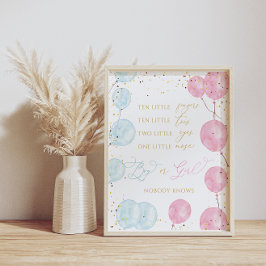 Melodie für Junge oder Mädchen Poster