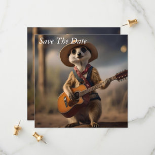 Melodien der Savanna A Meerkat Guitar Serenade, Save The Date