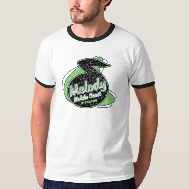 Melodien-Mobile-Gericht T-Shirt (Vorderseite)