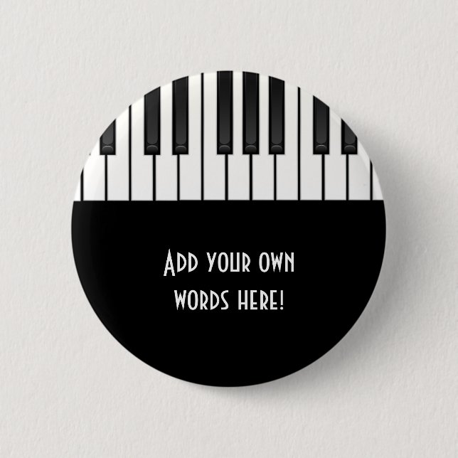 Melodien-Sammlung Button (Vorderseite)