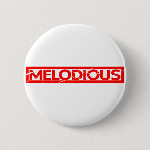 Melodiöse Briefmarke Button