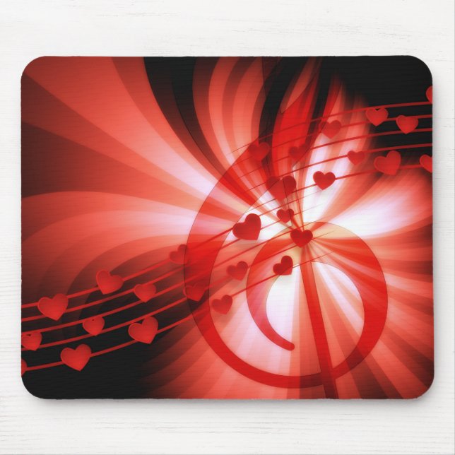 Melody Hearts Mousepad (Vorne)