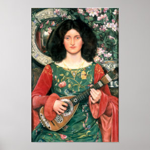 Melody (Musica) von Kate Bunce (1897) Poster