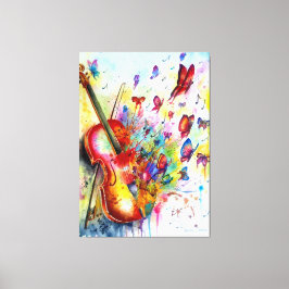 Melody of Joy" Leinwanddruck