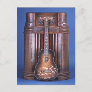 MELODY RANCH COWBOY GUITAR Carte postale