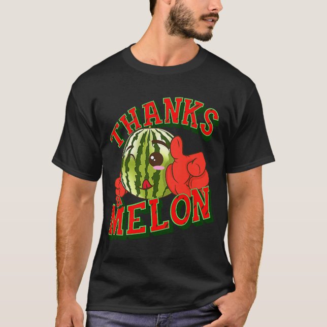 Melon Danke an melon T-Shirt (Vorderseite)