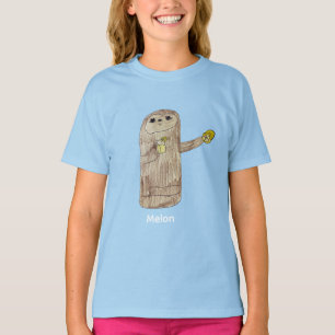 Melon das Faultier – Süßes handgezeichnetes Faulti T-Shirt