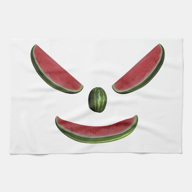 Melon Face Geschirrtuch (Horizontal)