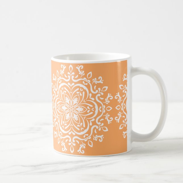 Melon Mandala Kaffeetasse (Rechts)