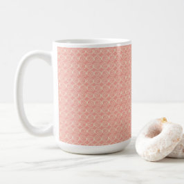 Melon mit Mini-Creme-Wirbel Kaffeezubereitung Tass Kaffeetasse