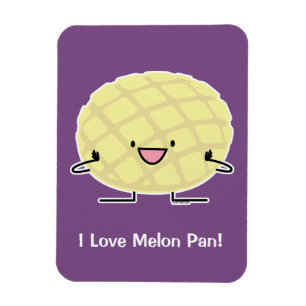 Melon Pan Japanischer Concha Süßbrotpatisserie Magnet