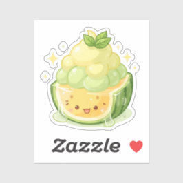 Melon Shaved Ice Aufkleber