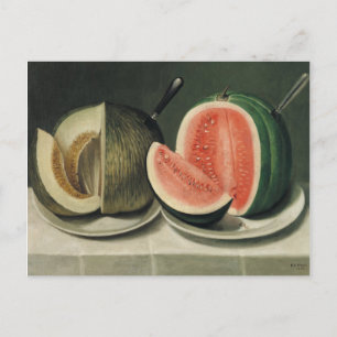 "Melonen" Kunstpostkarte Postkarte