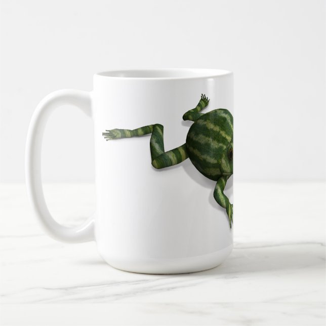 Melonfrog und Melonspider Kaffeetasse (Links)