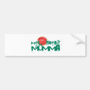 Melonhead Momma Aufkleber Autoaufkleber