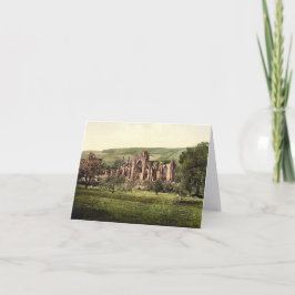 Melrose-Abtei, Schottland-Anmerkungs-Karte Karte