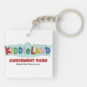 Melrose-Park Kiddieland Vergnügungspark, Illinois Schlüsselanhänger