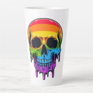 Melthing Rainbow Skull Milchtasse