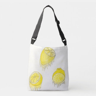 Melting Citrus Tote Tragetaschen Mit Langen Trägern