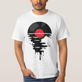 Melting Driting Cool Record : DJ Music T-Shirt