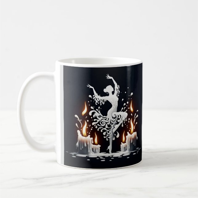 Melting Flamenco Dancer Kaffeetasse (Links)