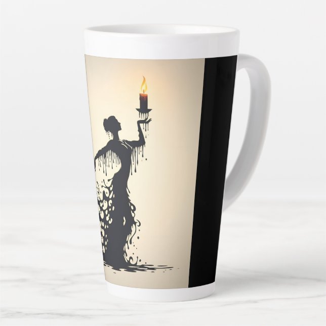 Melting Flamenco Dancer Milchtasse (Rechte Ecke)