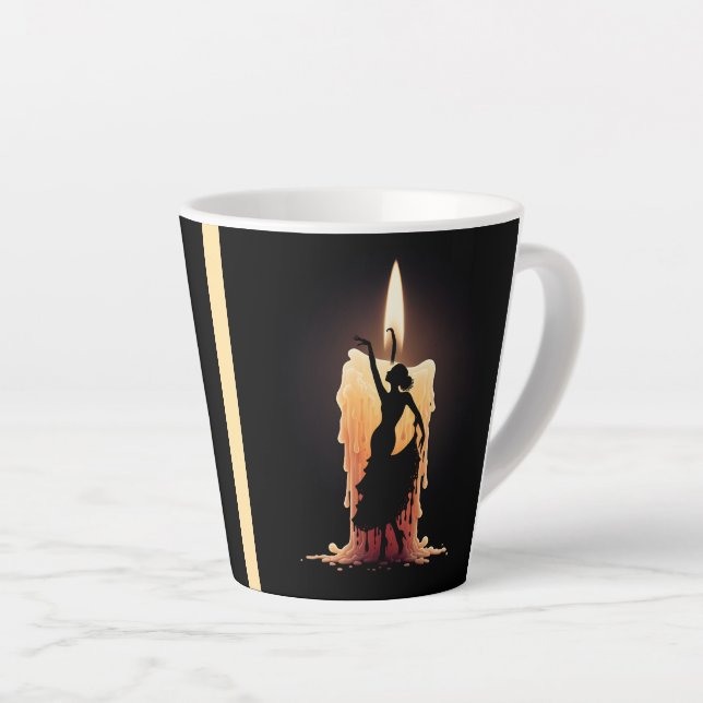 Melting Flamenco Dancer Milchtasse (Rechte Ecke)
