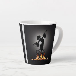 Melting Flamenco Dancer Milchtasse