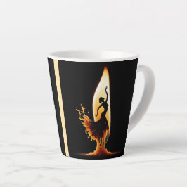 Melting Flamenco Dancer Milchtasse