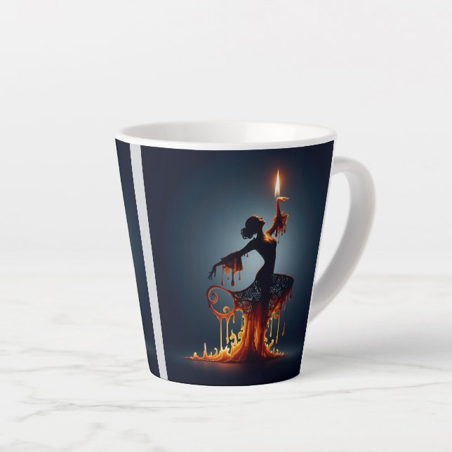 Melting Flamenco Dancer Milchtasse (Rechte Ecke)