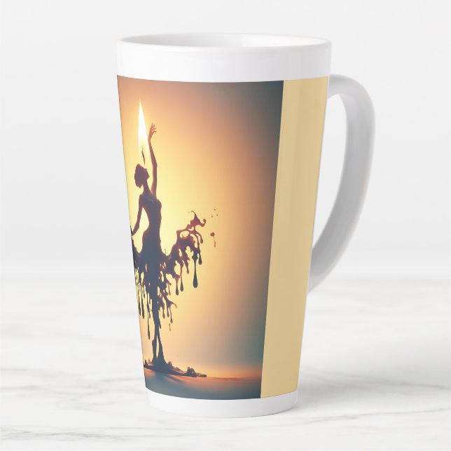 Melting Flamenco Dancer Milchtasse (Rechte Ecke)