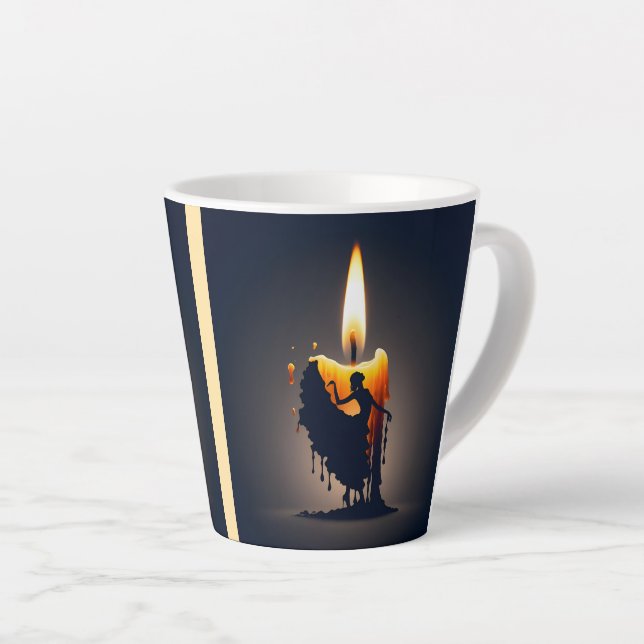 Melting Flamenco Dancer Milchtasse (Rechte Ecke)