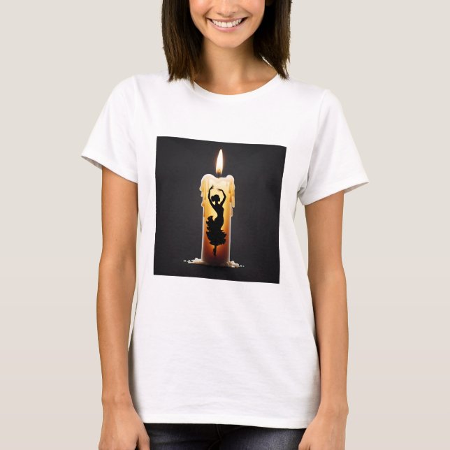 Melting Flamenco Dancer T-Shirt (Vorderseite)