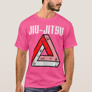 Melting Jiu-Jitsu Gracie Triangle Bjj Mixed Martia T-Shirt
