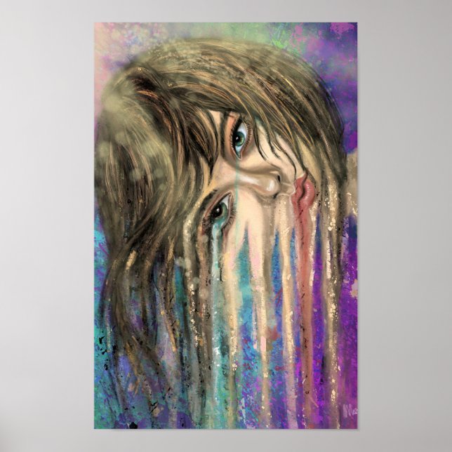 Melting Woman Poster (Vorne)
