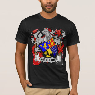 Melton Jungen-Familienwappen T-Shirt
