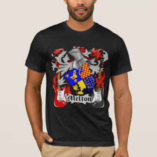 Melton Jungen-Familienwappen T-Shirt