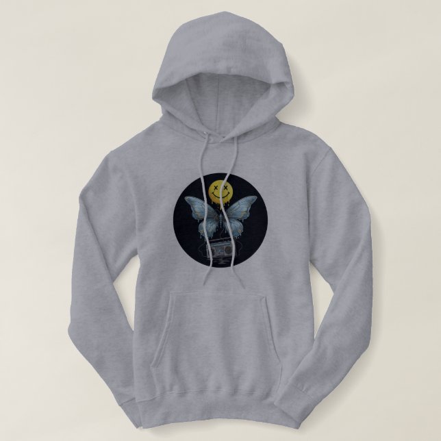 Melty Smile Butterfly Hoodie 🦋 🎶 (Design vorne)