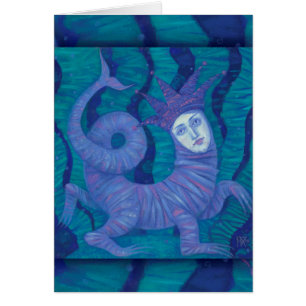 Melusine, Carte de voeux d'Imaginaire sous-marin