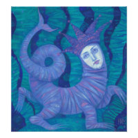Melusine, Melusina, Fantasie, surreal, Wassergeist