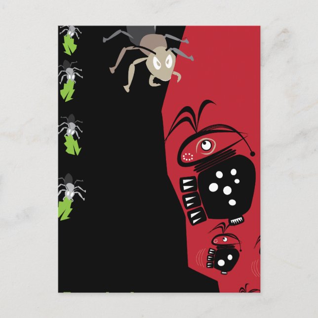 Melva la carte postale de bug (Devant)