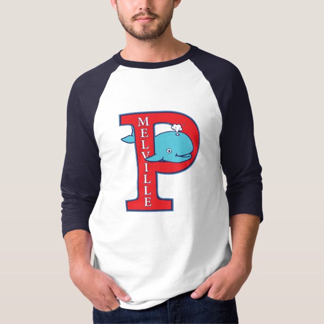 Melville "P" Raglan T - Shirt (Vorderseite)