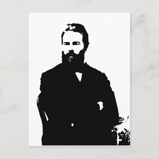 Melville Postkarte (Vorderseite)