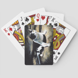 Melvin Cat Fine Art Spielkarten