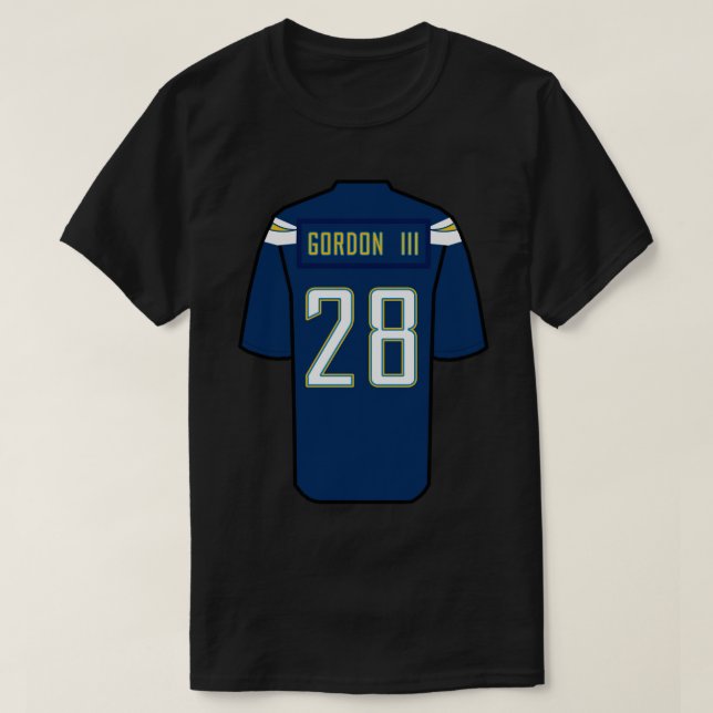 Melvin Gordon III Jersey T-Shirt (Design vorne)
