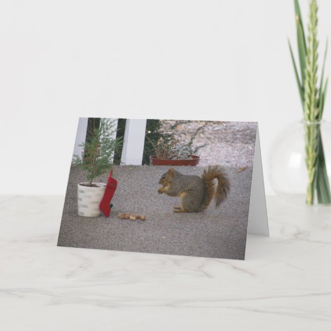 Melvins Weihnachtskarte Feiertagskarte (Vorderseite)