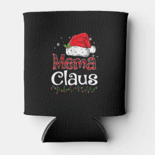 Mema Claus Weihnachten Weihnachtsfamilie Matching  Dosenkühler