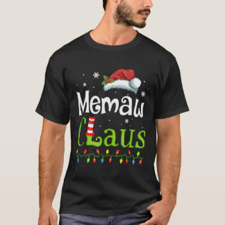Memaw Claus Santa Grandma Hungerfestungen T-Shirt