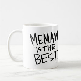 Memaw ist das beste (Alfie und Pippa) Kaffeetasse